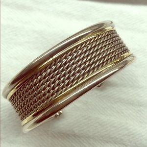 David yurman 18k cuff bracelet